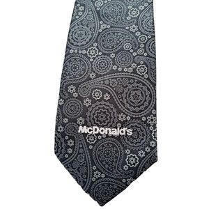 McDonalds Tie Necktie Manager's Green 2018 Exclusive Employee New